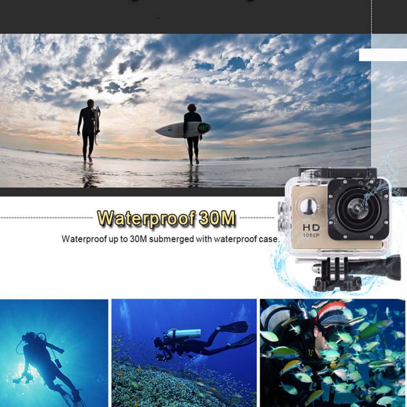 HD High-definition 1080P Action Sports Waterproof DV Camera