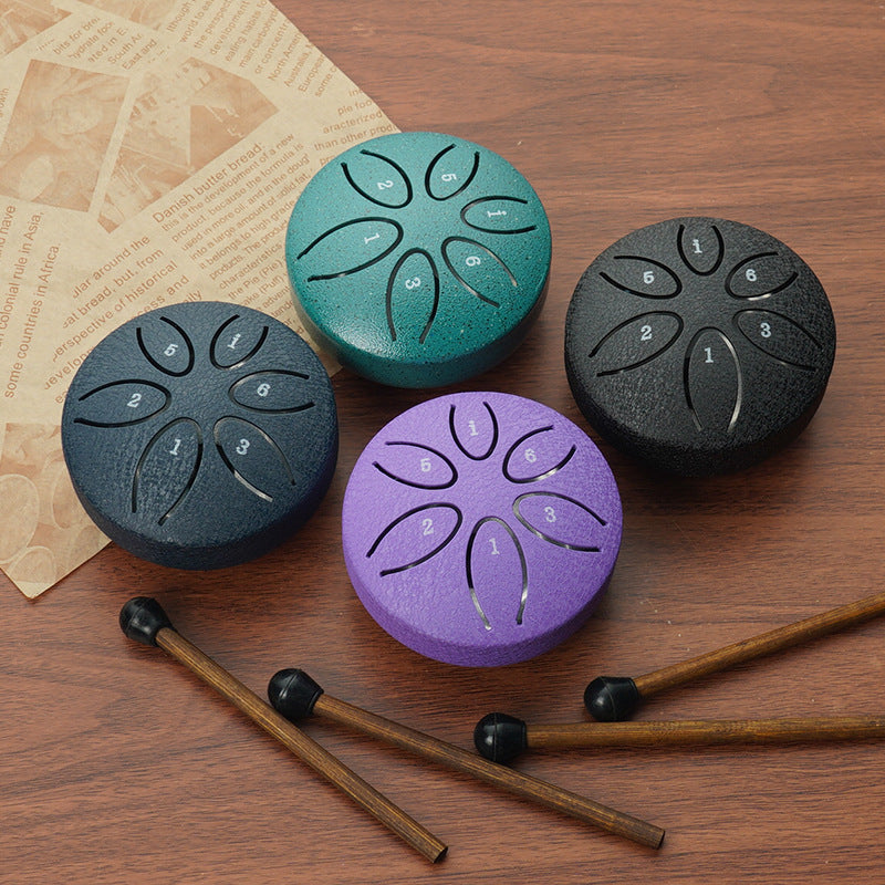 3-inch 6-tone Mini Musical Instruments Ethereal Drum