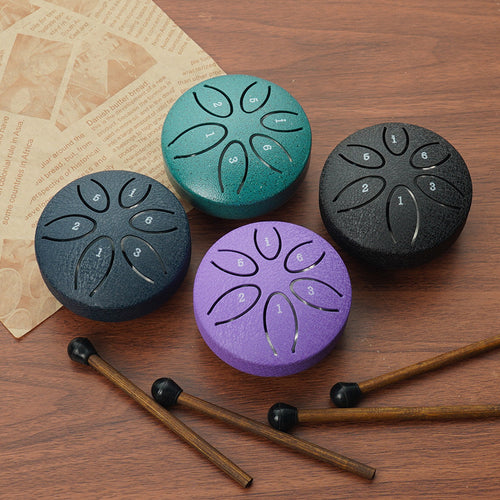 3-inch 6-tone Mini Musical Instruments Ethereal Drum